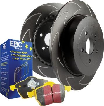 EBC Brakes PD18KF118 - High Performance Brake Kit car-mod.net