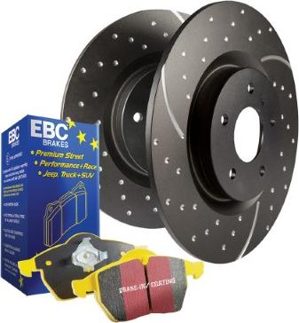 EBC Brakes PD13KF789 - High Performance Brake Kit car-mod.net