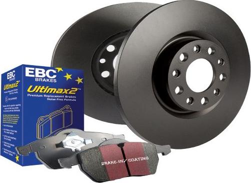EBC Brakes PDKF1279 - High Performance Brake Kit car-mod.net