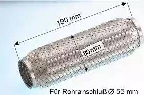 Eberspächer 99.006.79 - Flex Hose, exhaust system car-mod.net