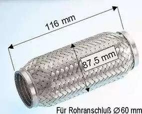 Eberspächer 99.008.79 - Flex Hose, exhaust system car-mod.net