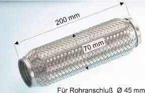 Eberspächer 99.010.79 - Flex Hose, exhaust system car-mod.net