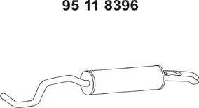 Eberspächer 95 11 8396 - End Silencer car-mod.net
