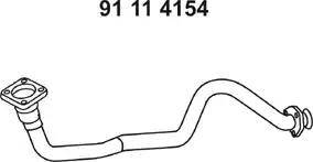 Eberspächer 91 11 4154 - Exhaust Pipe car-mod.net