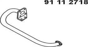 Eberspächer 91 11 2718 - Exhaust Pipe car-mod.net