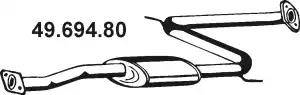 Eberspächer 49.694.80 - Middle Silencer car-mod.net