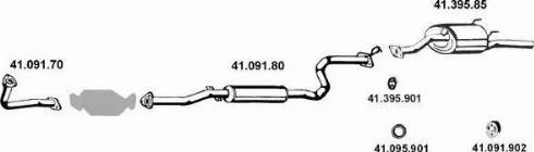 Eberspächer 412032 - Exhaust System car-mod.net