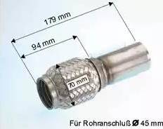 Eberspächer 08.002.79 - Flex Hose, exhaust system car-mod.net