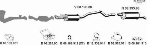 Eberspächer 082316 - Exhaust System car-mod.net