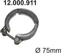 Eberspächer 12.000.911 - Pipe Connector, exhaust system car-mod.net