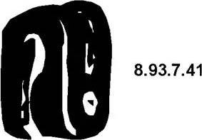 Eberspächer 8.93.7.41 - Holding Bracket, silencer car-mod.net