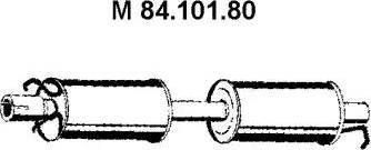 Eberspächer 84.101.80 - Middle Silencer car-mod.net