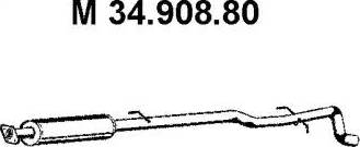 Eberspächer 34.908.80 - Middle Silencer car-mod.net