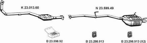 Eberspächer 232439 - Exhaust System car-mod.net