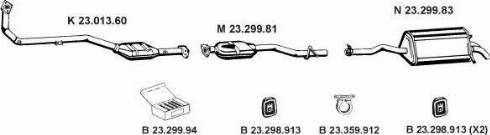Eberspächer 232435 - Exhaust System car-mod.net