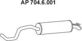 Eberspächer 704.6.001 - End Silencer car-mod.net