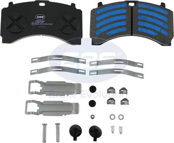 EBS EKBP.245 - Brake Pad Set, disc brake car-mod.net