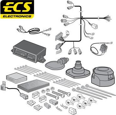 ECS AF010DHU - Electric Kit, towbar car-mod.net