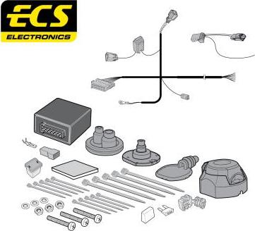 ECS FR09207U - Electric Kit, towbar car-mod.net