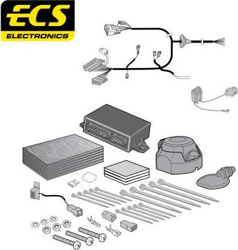 ECS MT15007U - Electric Kit, towbar car-mod.net
