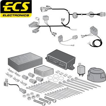 ECS MT15013U - Electric Kit, towbar car-mod.net