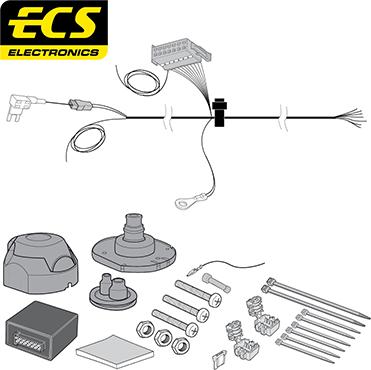 ECS OP052B1U - Electric Kit, towbar car-mod.net