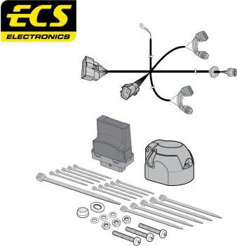 ECS SC00807U - Electric Kit, towbar car-mod.net