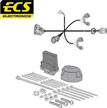 ECS SC00813U - Electric Kit, towbar car-mod.net