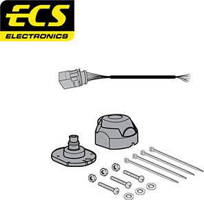 ECS VW20107U - Electric Kit, towbar car-mod.net