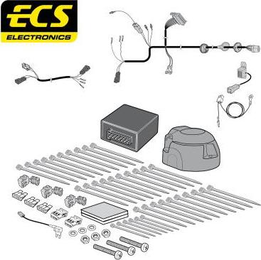 ECS VW28813MU - Electric Kit, towbar car-mod.net