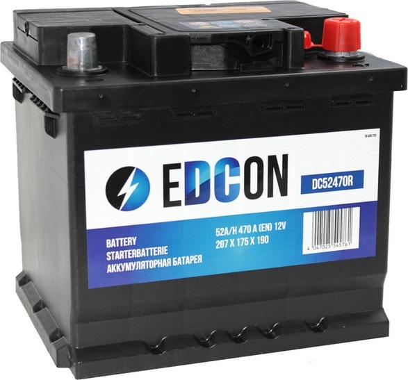 Edcon DC52470R - Starter Battery car-mod.net