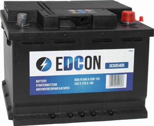 Edcon DC60540R - Starter Battery car-mod.net