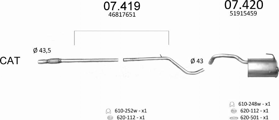 Edex 487 - Exhaust System car-mod.net