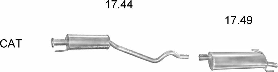 Edex 1467 - Exhaust System car-mod.net