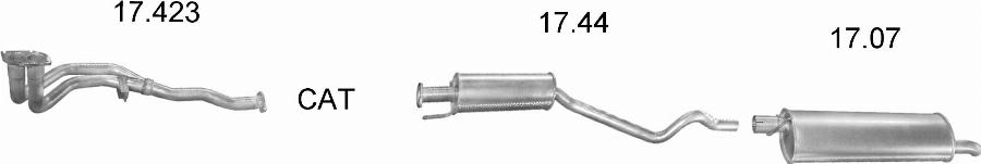 Edex 1165 - Exhaust System car-mod.net
