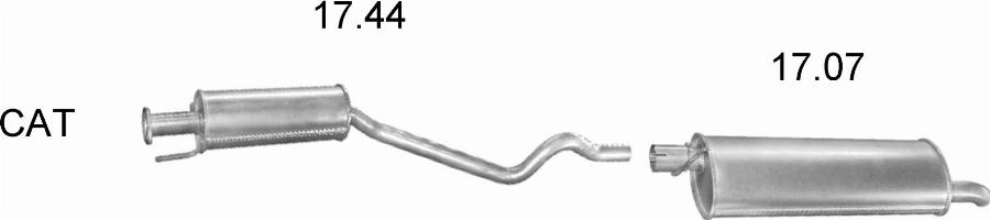 Edex 1162 - Exhaust System car-mod.net