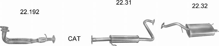 Edex 1826 - Exhaust System car-mod.net