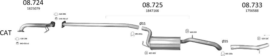 Edex 3551 - Exhaust System car-mod.net