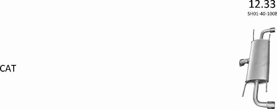 Edex 3736 - Exhaust System car-mod.net