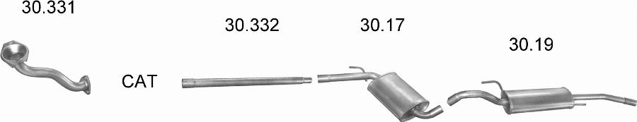 Edex 2043 - Exhaust System car-mod.net