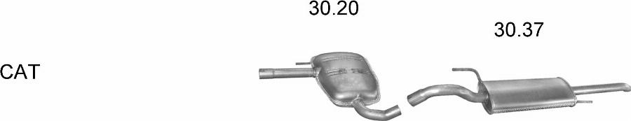 Edex 2061 - Exhaust System car-mod.net