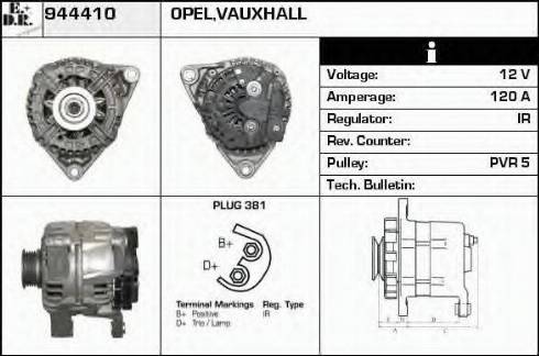 EDR 944410 - Alternator car-mod.net