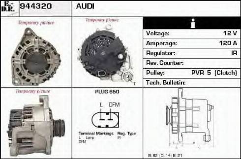 EDR 944320 - Alternator car-mod.net