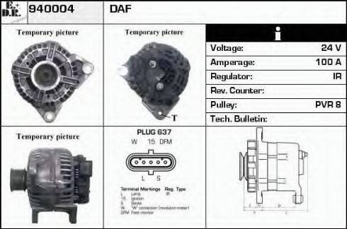 EDR 940004 - Alternator car-mod.net