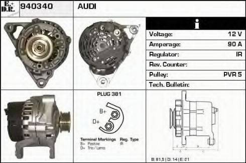 EDR 940340 - Alternator car-mod.net