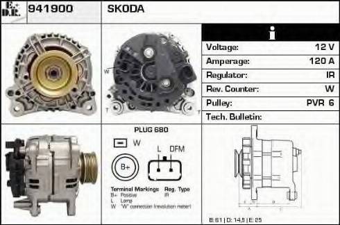 EDR 941900 - Alternator car-mod.net