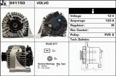 EDR 941150 - Alternator car-mod.net