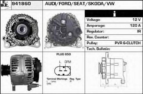 EDR 941860 - Alternator car-mod.net