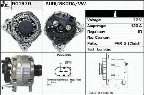 EDR 941870 - Alternator car-mod.net