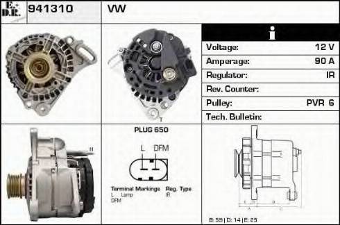 EDR 941310 - Alternator car-mod.net